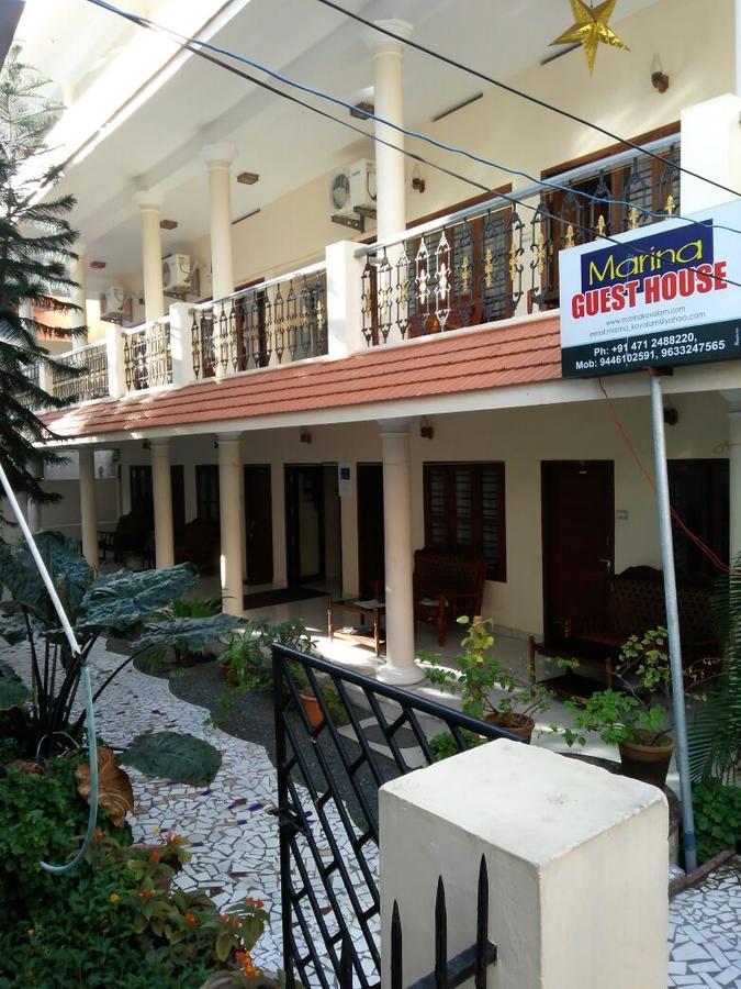 Marina Guest House โกวาลัม ภายนอก รูปภาพ